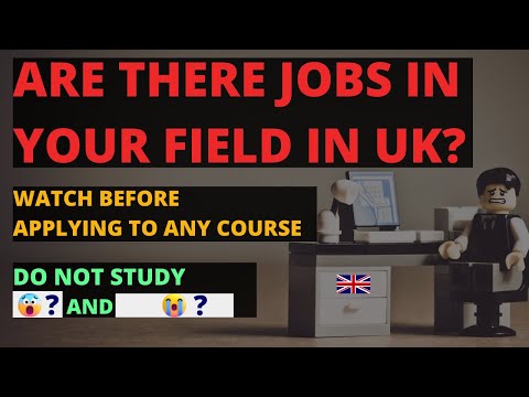 Avoid Coming To  UK If You're Studying This...No Jobs In UK For International Students 😨😫