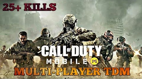 CALL OF DUTY MOBILE "25 + KILLS" || MULTIPLAYER TEAM DEATHMATCH GAMEPLAY || WiMaX GAMING