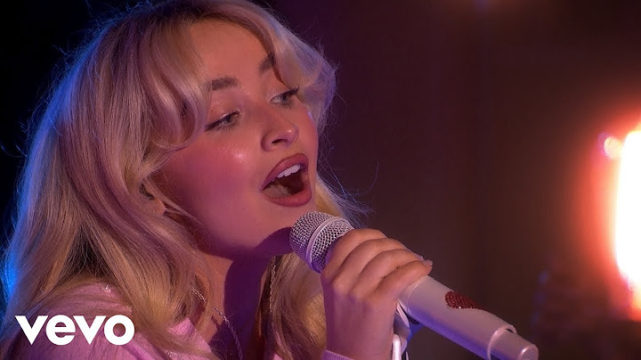 Sabrina Carpenter - Good Luck, Babe! (Chappell Roan cover) in the Live Lounge