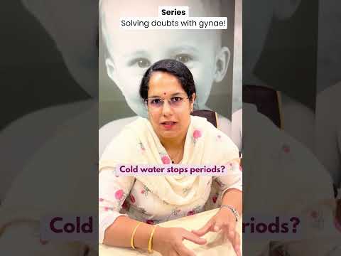 Does Cold Water Stop Periods? | Solving Doubts with Gynae Ep. 1