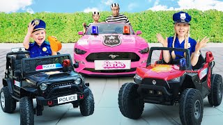 Barbie dalam petualangan kejaran polisi