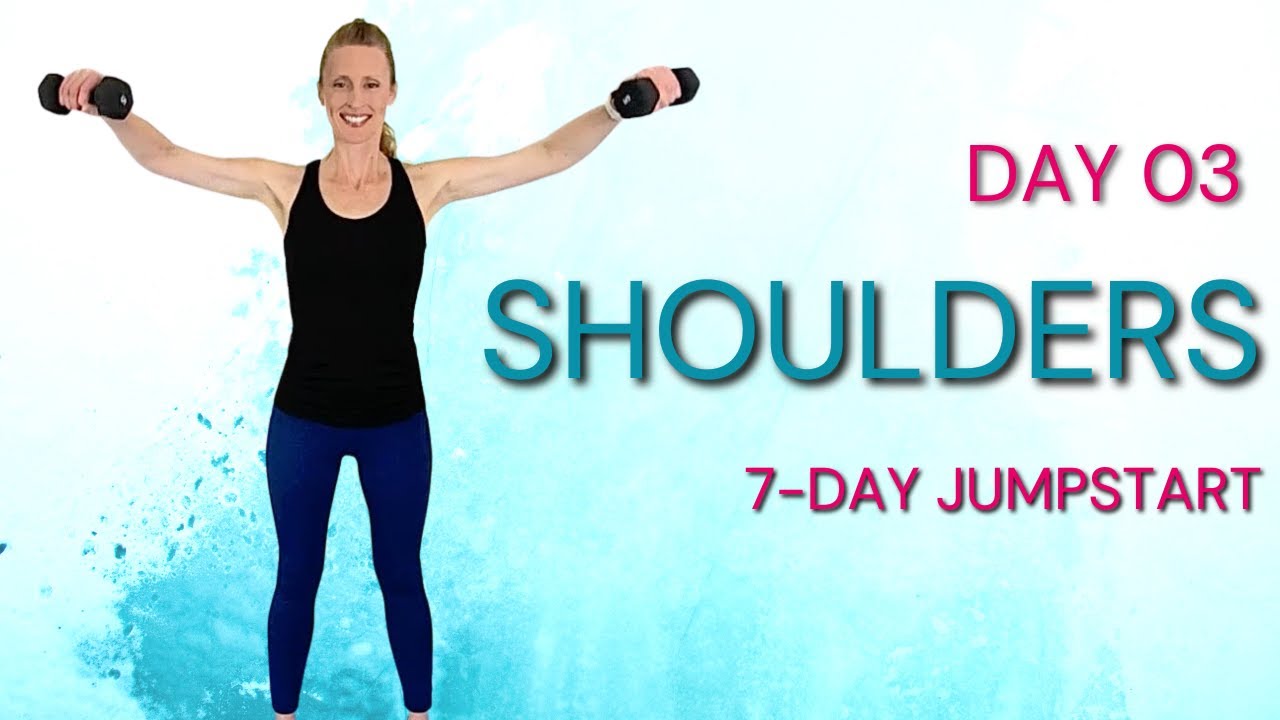 Shoulders At Home Dumbbell Workout (7-Day Strength Training Jumpstart ...