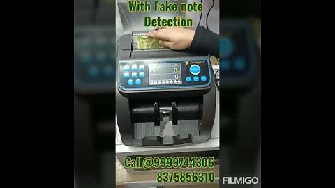 Mix Denomination Value Note Counting Machine