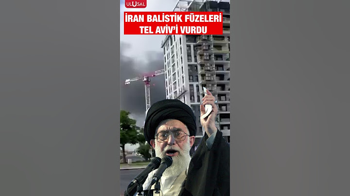 İran balistik füzeleri İsrail'in başkenti Tel Aviv'i vurdu #shorts #israil #iran #keşfet
