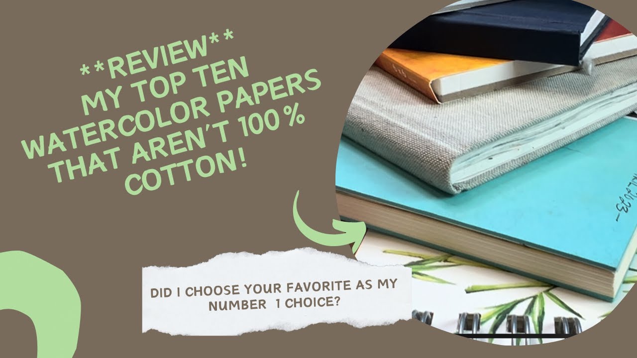 Hahnemühle Expression 100% Cotton Watercolor Paper Revew