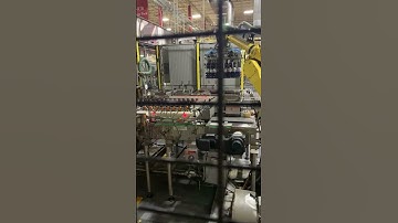 Bottle transfer tray to tray #howitsmade #robot #automation #industrialautomation