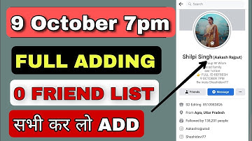 How To Add Shilpi Singh ( Aakash Rajput ) | How To Add Facebook Kings 2022 | Adding Tips SD family