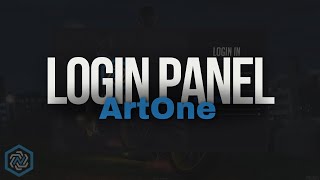 [ ArtOne ] - MTA:SA : Login Panel | لوحة تسجيل الدخول !!