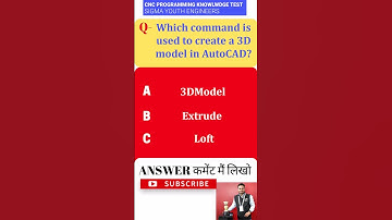 AUTOCAD QUESTIONS AND ANSWERS QUESTION 1 - DESIGN ENGINEER INTERVIEW QUESTIONS #AUTOCAD Q1