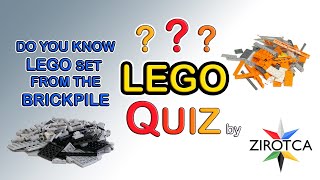 LEGO Quiz - Do you know LEGO Set from the Brick Pile? | ZIROTCA Quiz | LEGO Quiz by ZIROTCA