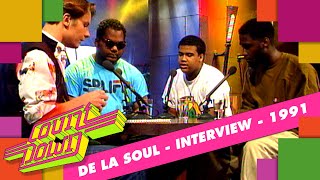 De La Soul: "We'd like to play with a live band if we could afford it" (Countdown Interview, 1991)