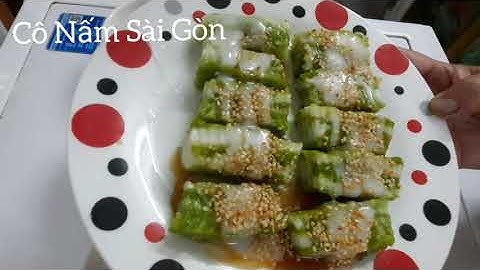 Cách Làm Bánh Đúc Gân Lá Dứa Thơm Béo Ngon | Cô Nấm Sài Gòn