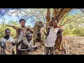 Hadzabe tribe made it again with big baboon the life of the hunter