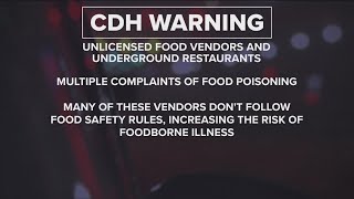 Idaho health officials warn of unlicensed vendors after food poisoning claims