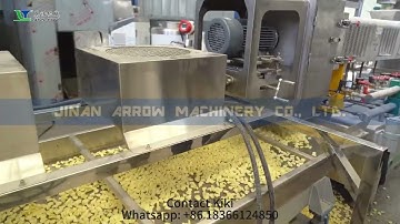 Crispy chips making machine Bugle wheat chips processing line Crispy Snacks Machine Maker