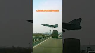 Soviet Speed Demon: MiG-31 Foxhound Shrieks By in Low-Level Pass!