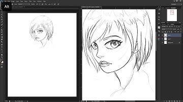 Dual window in photoshop for digital artists