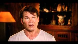 Patrick Swayze talking about "She's like The Wind" chords