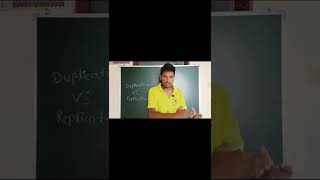 duplication vs replication Wealth