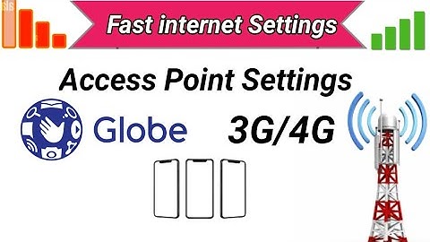 Globe telecom Access Point MMS Settings 2023 | infov Point