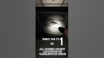 ALL Cursed Object Locations on TANGLEWOOD DRIVE MAP! #phasmophobia