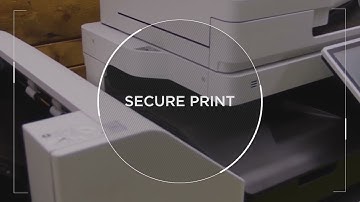 How To Secure Print with the Canon imageRUNNER ADVANCE DX
