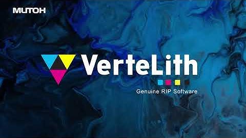 MUTOH Genuine RIP Software "VerteLith™”