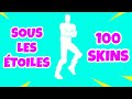 Danse sous les toiles 100 skins  50  transitions  emote fortnite starlit x aaron smith