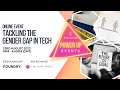 Power Up Webinar: Tackling the gender gap in tech