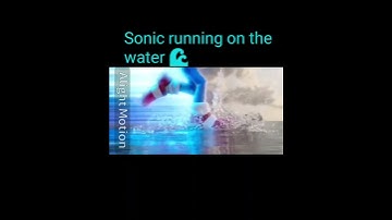 Speedsters running on water 🌊