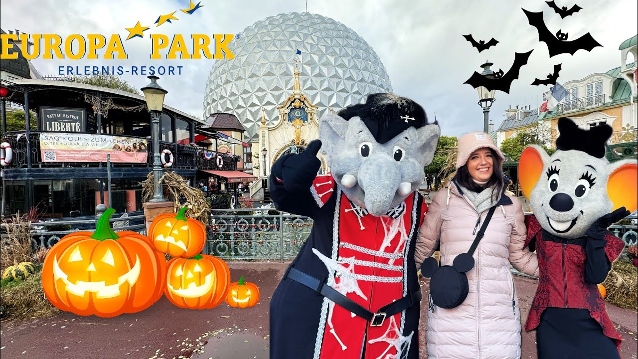 🎢Europa Park Vlog 2023 - letzter Tag der Halloween Season 🎃!