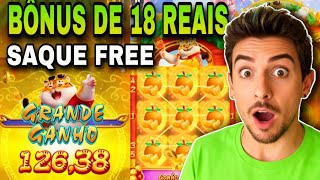 Plataforma dando 18 reais na roleta , bônus até 99 