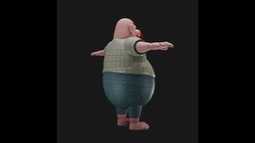 New Character for Animation #blender3d #characterdesign #3dcharacter