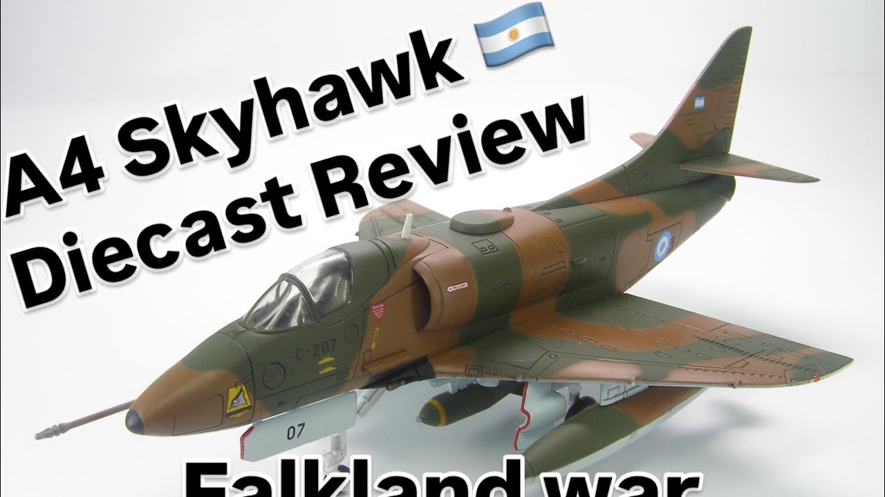 Hobbymaster A-4B Skyhawk HA1404 | 1:72 Diecast Model Review - YouTube