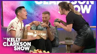 Kelly Clarkson Celebrates Mark & Scott Hoying's Baby News With Special Gift Basket!