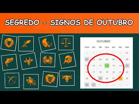 SIGNOS DO MES DE OUTUBRO SIGNOS DE QUEM NASCE EM OUTUBRO