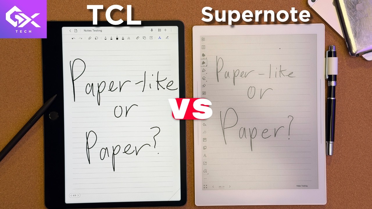 I Used Both: TCL Note A1 NXTPAPER vs Supernote Manta (Honest Comparison)