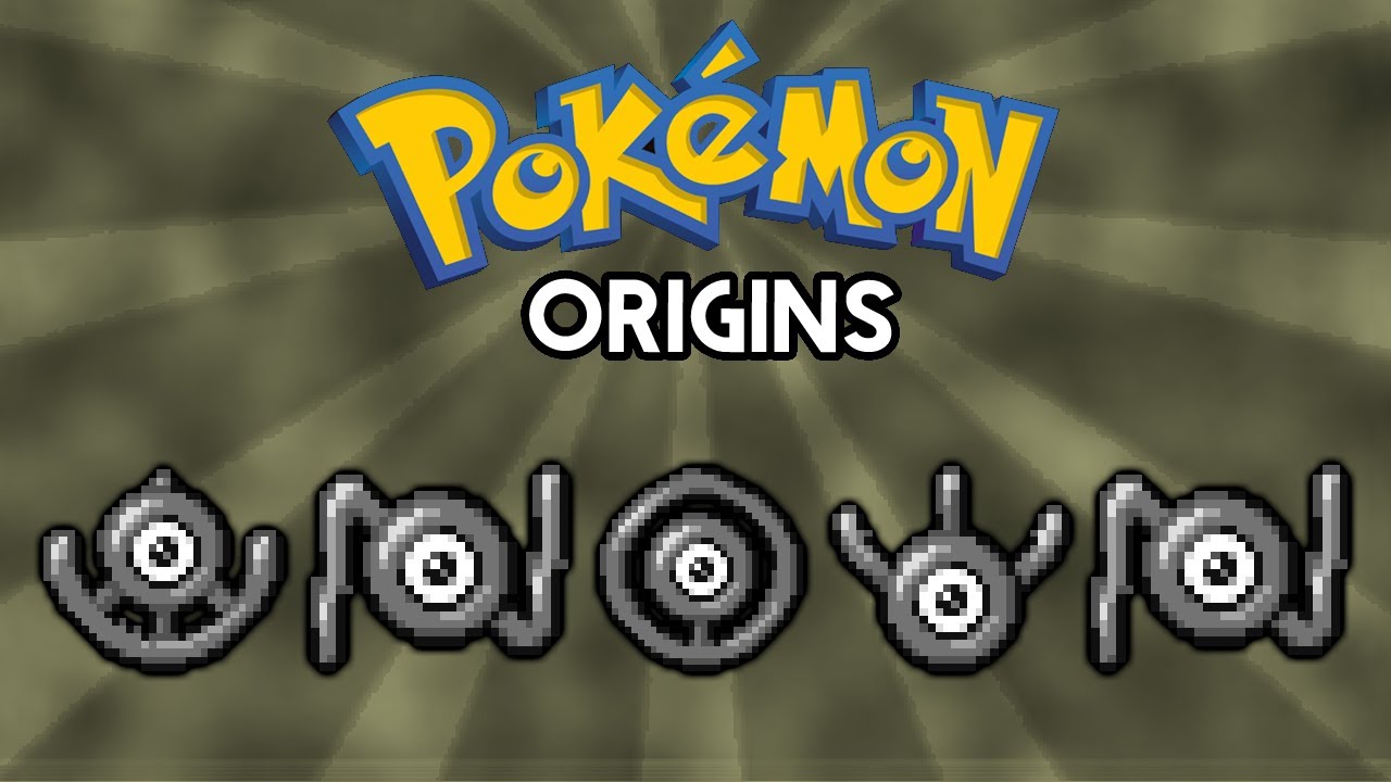 Unown Ancient Origins, Pokémon