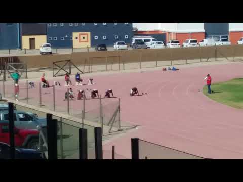 Ernst Narib Wins 100m