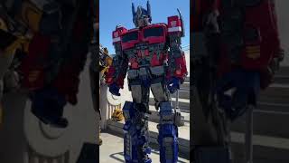 Transformers Optimus Prime Meets Kids