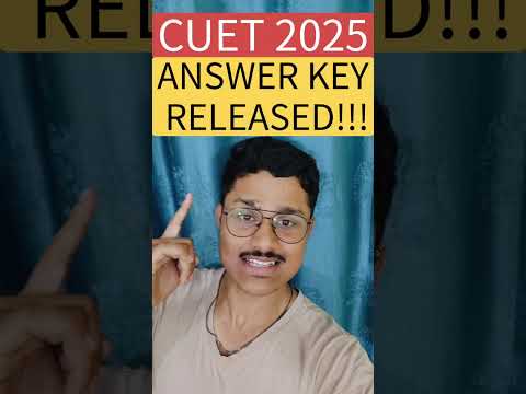 🚨CUET 2025 ANSWER
