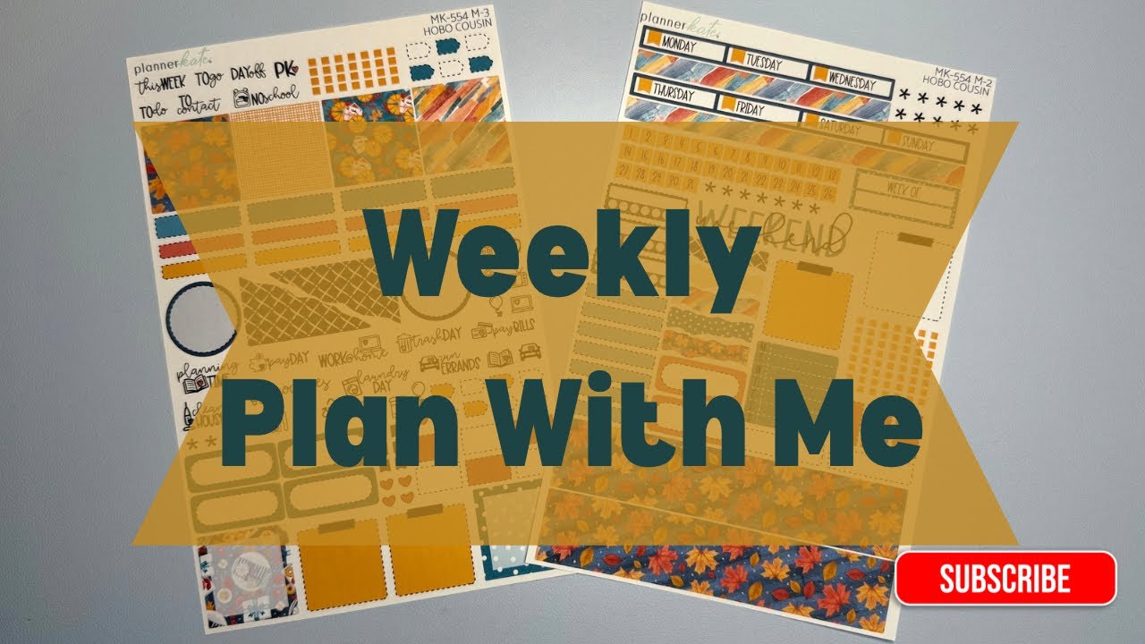 Еженедельный план со мной | Эрин Кондрен: ежедневный дуэт | Весело и практично