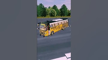 Yellower Holidays Bmr Tourist Bus Mod For Bus Simulator Indonesia🥳Bussid New Mod #bussid #shorts