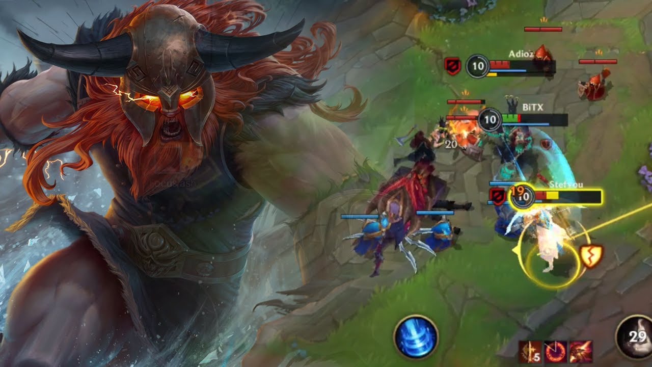 Olaf Need Nerf ? - Wild Rift | Bitx wr