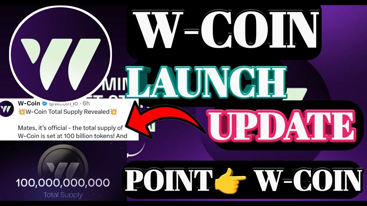 W-Coin Supply Update। W-Coin Update । W-Coin Convert Update। W-Coin ...