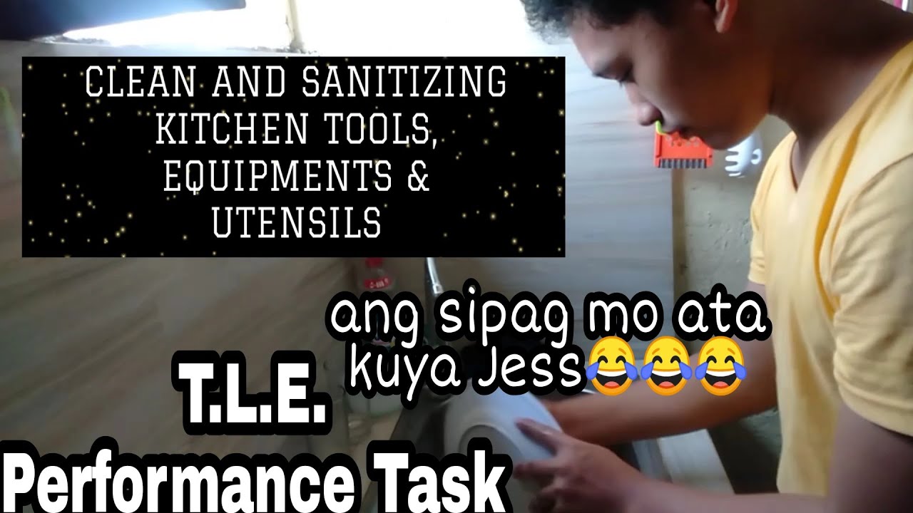 HOW TO CLEAN AND SANITIZING KITCHEN TOOLS EQUIPMENT AND UTENSILS KUYA