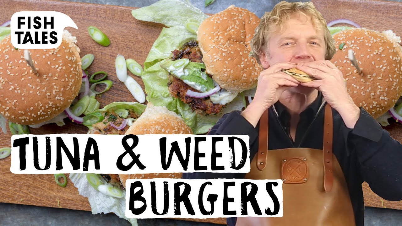How To Make Tinned TUNA Burgers Bart van Olphen YouTube