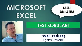 Microsoft Excel Sınav Soruları | Test Soruları | İşletmenlik Sınavı Sesli Anlatım