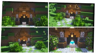 Minecraft But I create a Mine Entrance in LESS THAN 10 MINUTES!!!