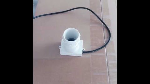 Ultrasonic water level sensor